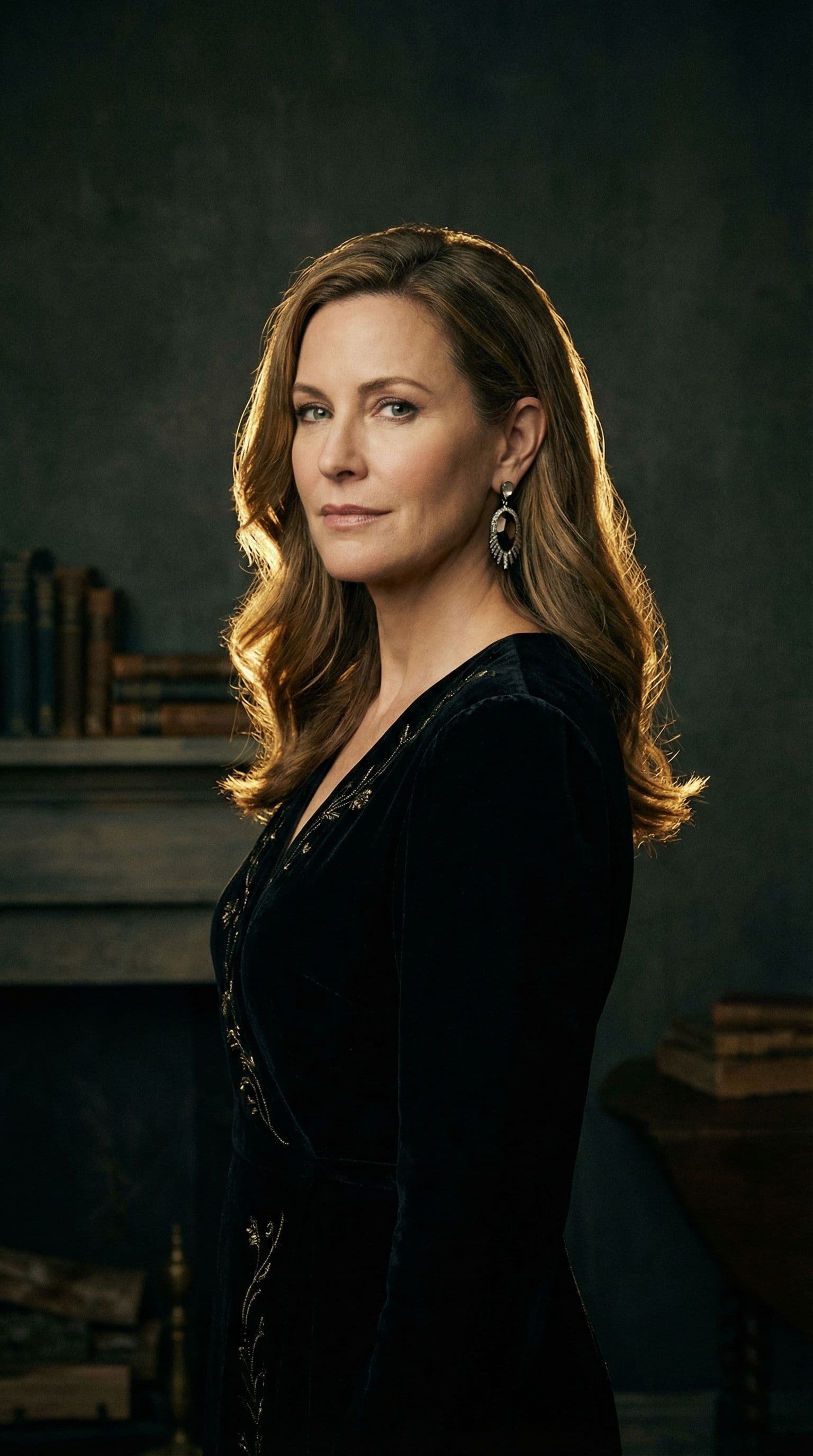 Elegant Evening New Year Portrait